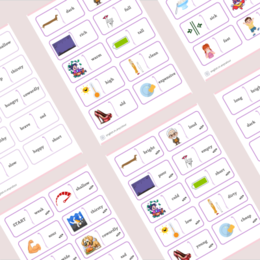 Angielski - słownictwo A1/A2 - zestaw 7 ebooków tematycznych