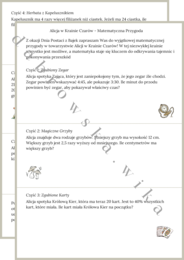 Alicja w Krainie Czarów - Matematyczna Przygoda