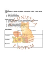 Schematy pisania rozprawek poziom podstawowy