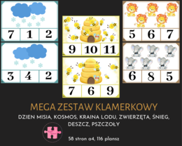 Zestaw klamerkowy - plansze