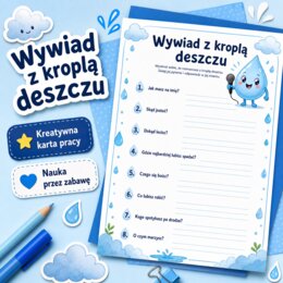 Wywiad z kroplą deszczu