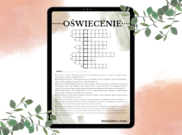 Krzyżówka - oświecenie