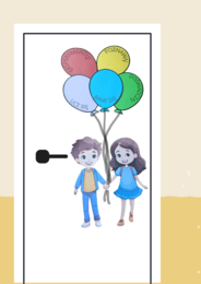 ROZPOCZĘCIE ROKU SZKOLNEGO- dekoracja na drzwi.