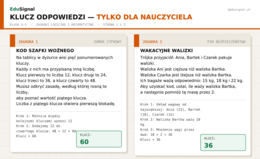 Na koniec roku: Escape Room: Operacja Ostatni Dzwonek — zagadki logiczne i matematyczne | Klasa 4-5