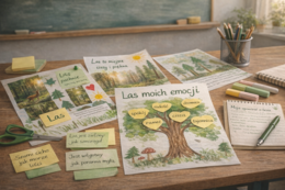 Scenariusz lekcji języka polskiego. KS. JAN TWARDOWSKI "O LASACH"