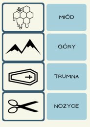 Kochanowski - gry (ja mam, kto ma, memory)