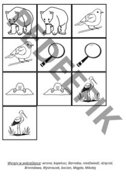 Lapbook - "Kapelusz Pani Wrony" + test sprawdzający wiedzę z lektury + kod QR do testu