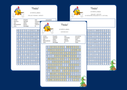 PINOKIO – wykreślanka – karta pracy