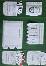 Lapbook - "Dr Dolittle i jego zwierzęta" + test ze znajomości lektury + kod QR do testu