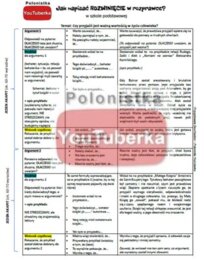 Jak napisać ROZWINIĘCIE w rozprawce?