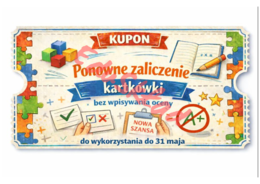 📘 Kupony motywacyjne na matematykę - Wersja 2