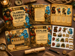 Tropiciele Tajemnic – Tajemnica pirackiego skarbu | gra przygodowa (PDF - produkt cyfrowy do wydruku); dla dzieci 8–10