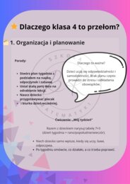 📘 Efektywne metody uczenia się dla dzieci rozpoczynających naukę w klasie 4