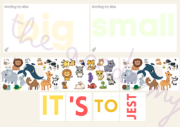 Animals Sorting Size