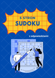 🧩✨ 5 stron Sudoku z odpowiedziami ✨🧩