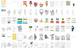 Wakacyjne karty pracy do zajęć dywanowych i stolikowych 117 stron