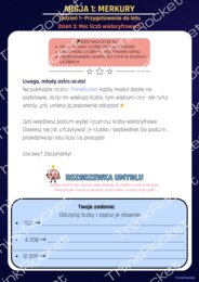 Liczby wielocyfrowe, system dziesiętny | Matematyka klasy 1-4 | 5 dni teorii i zadań w fabule kosmicznej misji ThinkRocket