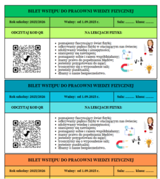 Zapoznanie z PZO z fizyki (Pierwsza lekcja fizyki po wakacjach) - SP kl.7, 8. Mrs_Physics. Fizunia.