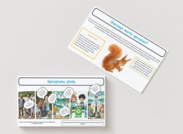 Komiksy. Jak ekolog bada środowisko? Dlaczego to ważne i jak dzieci mogą pomóc?