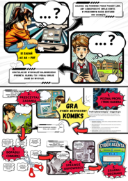 Nowa edukacyjna gra — komiks pt.: "Masz sposób na hakera?"