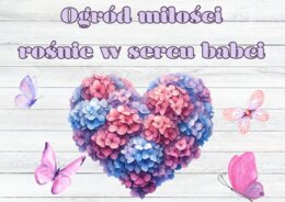 OGRÓD MIŁOŚCI - GAZETKA - DEKORACJA