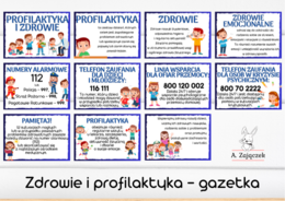 Zdrowie i profilaktyka - gazetka