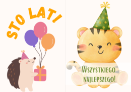 KARTKI URODZINOWE