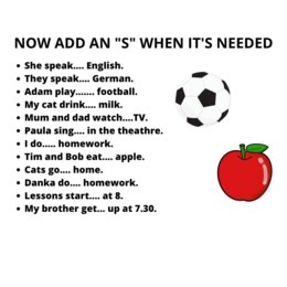 Present Simple tense. Prezentacja z zadaniami