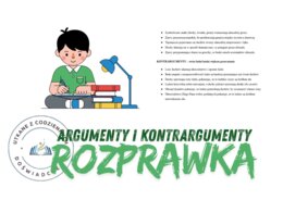 Porządkowanie argumentów i kontrargumentów- ćwiczenie 3  (Dziady cz. II)