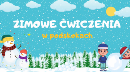 Zimowe ćwiczenia W PODSKOKACH | RYTMIKA DLA DZIECI