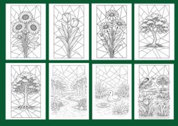 Kolorowanki WIOSNA – zestaw 37 stron do kolorowania