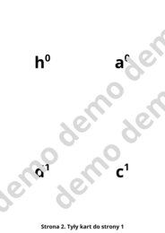 Muzyka, nauka nut. Kart/fiszki nazwy dźwięków w kluczu wiolinowym.  51 nut (w tym krzyżyki i bemole).