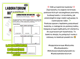 Laboratorium Botaniczne - dziennik pracy laboratoryjnej - KWIATY