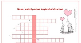Powtórz przed egzaminem - nowa, walentynkowa krzyżówka lekturowa