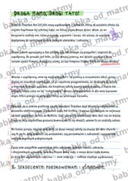 LIST OD NOWEGO WYCHOWAWCY DLA RODZICÓW - rozpoczęcie roku szkolnego!