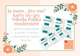 Ja mam... Kto ma? Młoda Polska, modernizm