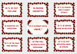 Za co kocham moją mamę? Dekoracja na Dzień Mamy