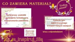 Baśnie: "Kopciuszek", "Bajka o rybaku i rybce", "Królowa pszczół", cechy baśni - karty pracy, scenariusz lekcji, zadania