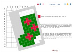 Kodowanka zimowa, świąteczna, skarpetka, choinka , Boże Narodzenie, zima, odkoduj zimę, kodowanie łatwe,