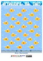 Wyprawa na dno – Gra planszowa