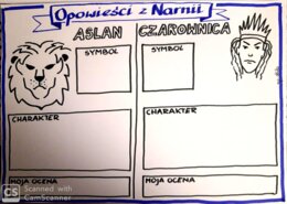 Karty pracy - "Opowieści z Narnii"