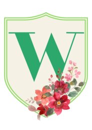 Witajcie w szkole - litery/napis - gazetka