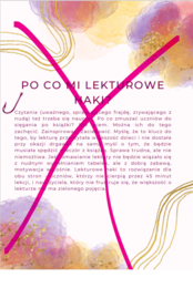 Zestaw - praca z lekturą "Akademia pana Kleksa"