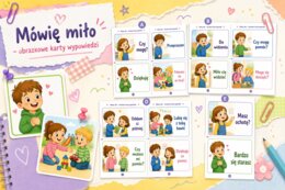 Mówię miło – obrazkowe karty wypowiedzi