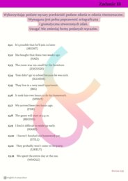 Angielski: Egzamin ósmoklasisty - ponad 600 ćwiczeń do zadań od 5 do 13. Klucz odpowiedzi.