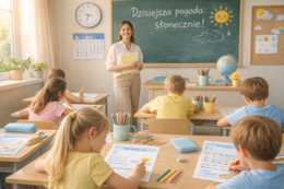 Moja pogoda – plakat do uzupełnienia