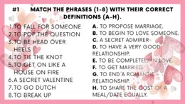 Valentine's Day Exercises