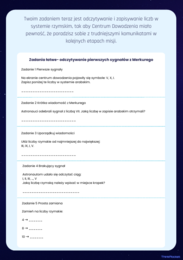 Kalendarz i czas, system rzymski| Klasy 4-6 | 5 dni teorii, rozgrzewek i zadań w kosmicznej fabule misji ThinkRocket