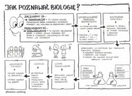 Jak poznawać biologię - klasa 5 sketchnotka