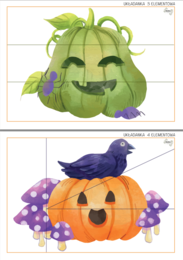 Układanki 3,4,6,7 elementowe